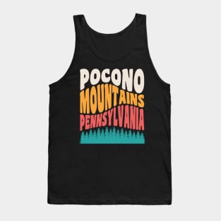 Poconos Pennsylvania Vacation Pocono Mountains Tank Top